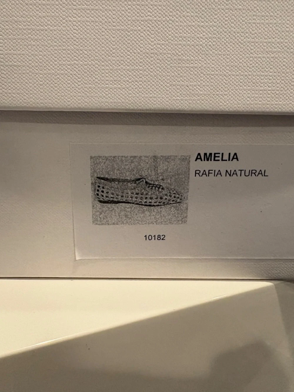 Andrea Gomez Amelia Flats iin Raffia Natural - Size 38.5